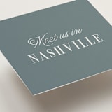 "Modern Stripes" - Mini Enclosure Cards in Capri by Emily Betts - Detail