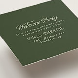 "Literary" - Mini Enclosure Cards in Moss by Kelly Watkins - Detail