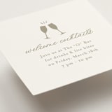 "Calia" - Mini Enclosure Cards in Paris Rain by Jennifer Postorino - Detail