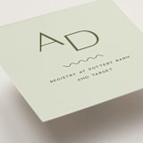 "Swoon" - Mini Enclosure Cards in Lemongrass by Sam Dubeau - Detail