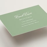 "Romantic Garden" - Mini Enclosure Cards in Mint by Melinda Denison - Detail