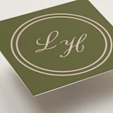 "hayden" - Mini Enclosure Cards in Blush by Ellen Schlegelmilch - Detail