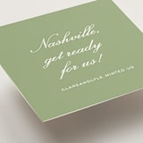 "montgomery" - Mini Enclosure Cards in Mint by Sara Hicks Malone - Detail