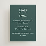 "Pair of Calla Lilies" - Mini Enclosure Cards in Sage by Leah Bisch - Front