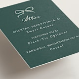 "Pair of Calla Lilies" - Mini Enclosure Cards in Sage by Leah Bisch - Detail