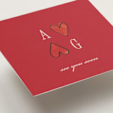 "Two Hearts" - Mini Enclosure Cards in Lily by Pati Cascino - Detail