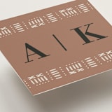 "Amari" - Mini Enclosure Cards in Ivory by Oma N. Ramkhelawan - Detail