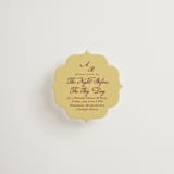 "Mughal Gardens" - Mini Enclosure Cards in Ivory by Sherley Ferreira - Front