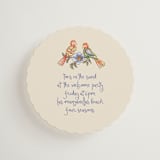 "Artisan Wedding" - Mini Enclosure Cards in Sea by Chris Griffith - Front