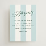 "Island Palm" - Mini Enclosure Cards in Low Tide by Susan Zinader - Front