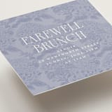 "Southern Charm Toile" - Mini Enclosure Cards in Periwinkle by Jenna Holcomb - Detail