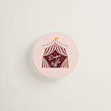 "Circus" - Mini Enclosure Cards in Blush by Sherley Ferreira - Front