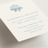 "Hydrangea bloom" - Mini Enclosure Cards in Seaside by Stacey Meacham - Detail