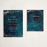 "oponki" - Mitzvah Reception Cards in Aquamarine by chocomocacino - With Invitation