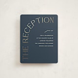 "The Bar Mitzvah" - Mitzvah Reception Cards in Ocean by Pixel and Hank - Front