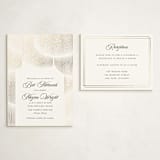 "Fringe Cascade" - Mitzvah Reception Cards in Cloud by Robert and Stella - With Invitation