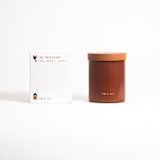 "The Professor Candle" - Candles and Holders in brown by Powered By People