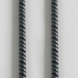 "SET OF 2 - HELIX TAPERS // SLATE" - Candles and Holders in gray by borrowed BLU