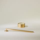 "Brass Tealight Holder with Candle Snuffer - Set of 2" - Candles and Holders in brass by Roarcraft