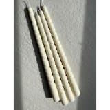 "Spiral Taper Candle - 1 Candle" - Candles and Holders in natural by Powered By People