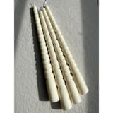 "Spiral Taper Candle - 1 Candle" - Candles and Holders in natural by Powered By People