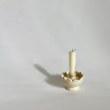 "scalloped candleholder" - Candles and Holders in white by Kristin Yezza