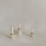 "scalloped tiered candleholder" - Candles and Holders in white by Kristin Yezza