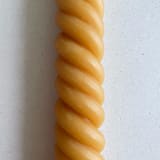 "HELIX TAPERS // ORO" - Candles and Holders in yellow by borrowed BLU