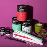 "Candle - Peace Out" - Candles and Holders in green by Pretti.Cool