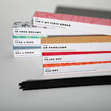 "Incense Sticks - Far Out" - Candles and Holders in black by Pretti.Cool