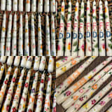"Fully Custom Hand-Painted Taper Candles, Set of 2" - Candles and Holders in multicolorassorted-colors by Ashley Myers