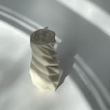 "The Crystal Candle" - Candles and Holders in natural by Powered By People