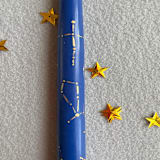 "Set of Two Constellation Taper Candles" - Candles and Holders in blue by Emily de Moraes