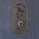 "Dark Wax Tray" - Candles and Holders in brown by Danielle Gaito