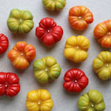 "Red Heirloom Tomato Beeswax Candle" - Candles and Holders in red by Artifaqt