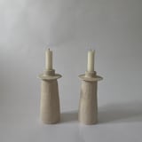 "light me up candleholder" - Candles and Holders in beige by Kristin Yezza