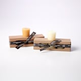 "Votives 100% Beeswax (set of 4) - Cream" - Candles and Holders in white by Jessie Green