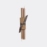 "10" Everyday Tapers 100% Beeswax - Moondust" - Candles and Holders in gray by Jessie Green