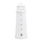 "Beyond The Sea Lighthouse Tealight Holder - Medium 7.1"" - Candles and Holders in white by Räder Designs
