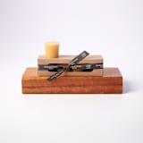 "Votives 100% Beeswax (set of 4) - Natural" - Candles and Holders in natural by Jessie Green