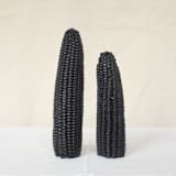 "Blackberry - Corn Beeswax Candle Set" - Candles and Holders in black by Happy Organics