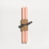 "12" Church Taper 100% Beeswax (pair) - Blush" - Candles and Holders in pink by Jessie Green
