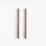 "SET OF 2 - FLORA TAPERS // FAWN" - Candles and Holders in brown by borrowed BLU