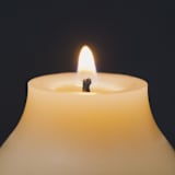 "Natural Orb Set" - Candles and Holders in yellow by Danielle Gaito