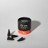 "Incense Cones - Far Out" - Candles and Holders in black by Pretti.Cool