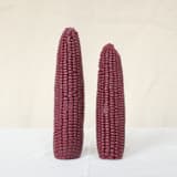 "Mulberry - Corn Beeswax Candle Set" - Candles and Holders in purple by Happy Organics