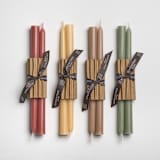 "10" Everyday Tapers 100% Beeswax - Berry Champagne" - Candles and Holders in pink by Jessie Green