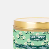 "Tin Candle - Betsy Green (Spa Retreat)" - Candles and Holders in green by Clairebella