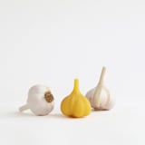 "Garlic Beeswax Candles - 4" - Candles and Holders in yellow by Artifaqt