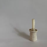 "tall scalloped candleholder" - Candles and Holders in white by Kristin Yezza